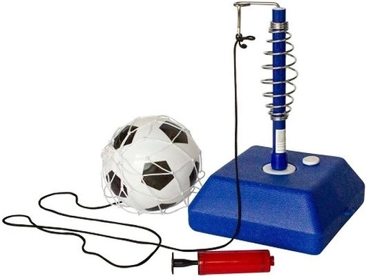 Vaikiškas futbolo treniruoklis su kamuoliu