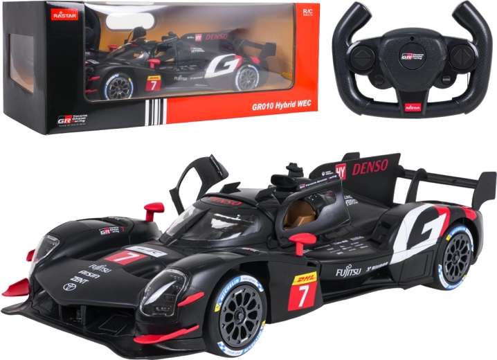 Rastar Toyota Gazoo Racing GR010 Hybrid RC Car 1:14 Black