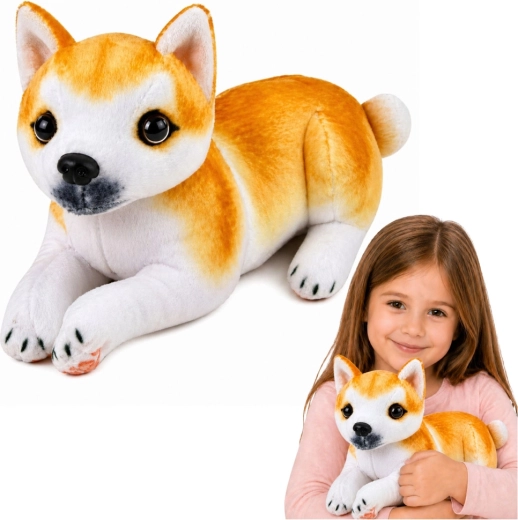 Pliušinis šuniukas Shiba Inu 25 cm