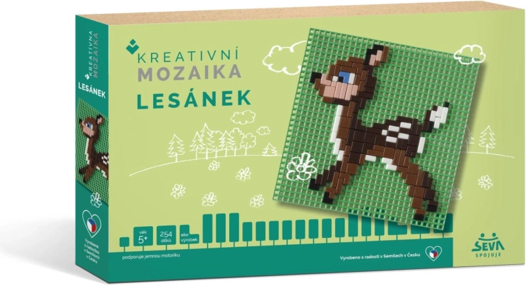 Kūrybinė mozaika „Lesánek“ (254 dalys)