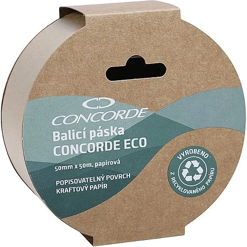 CONCORDE ECO paper packing tape 50 mm × 50 m