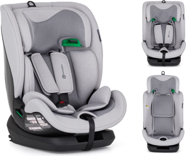 Petite&Mars automobilinė kėdutė Prime Pro i-Size gentle grey air 76–150 cm (9–36 kg)