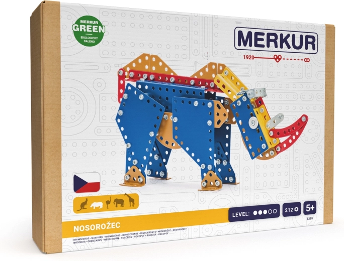 Merkur Zoo – raganosis, 212 dalių