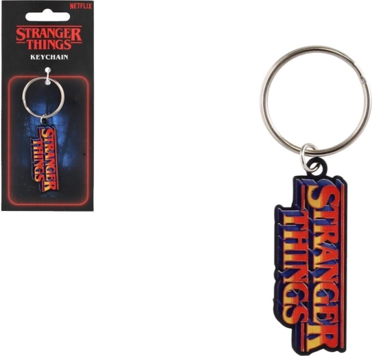 Stranger Things plastic keychain 8.5 cm