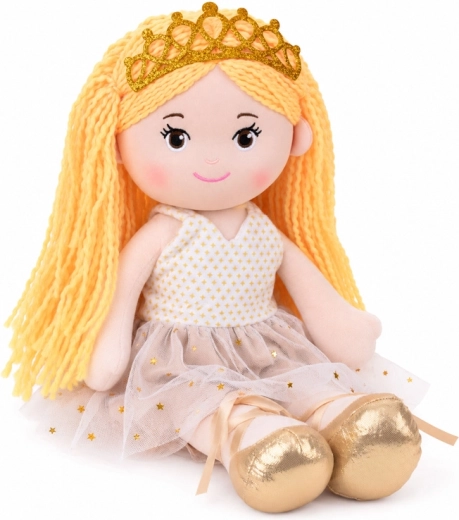 Fabric Ballerina Doll Lila 40 cm