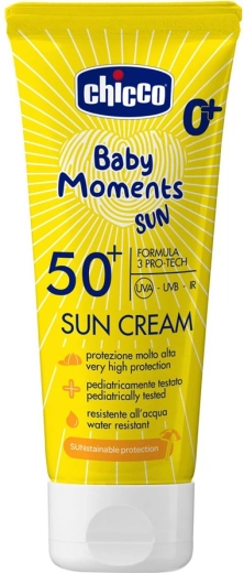 Chicco vaikiškas apsauginis kremas nuo saulės SPF 50+ 75 ml