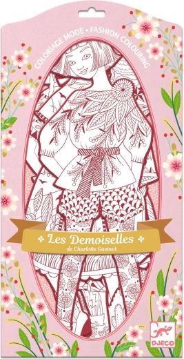 Djeco Fiodor & Friends Fashion Colouring Book