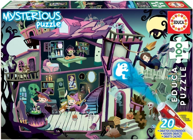 Educa Mysterious Puzzle Haunted House 100 pieces