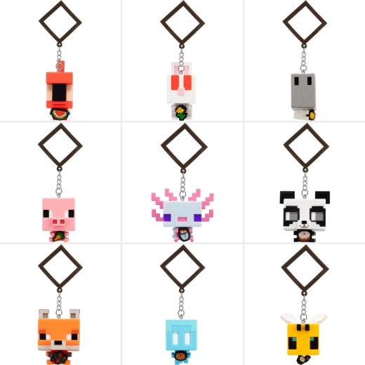 Minecraft kvapus Backpack Buddies kuprinės pakabukas