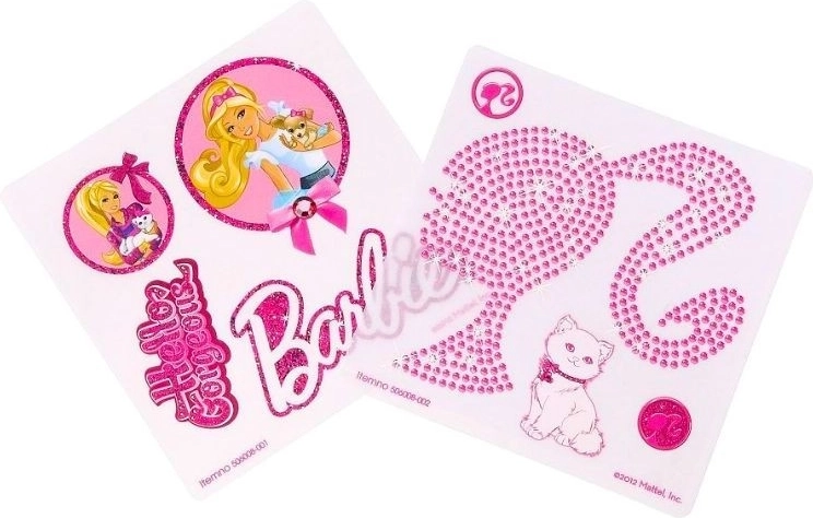 Totum Barbie lyginami paveikslėliai – 2 lapai