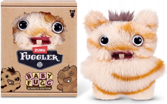 ZURU Fuggler Baby Fuggs Screech Brown Plush Toy
