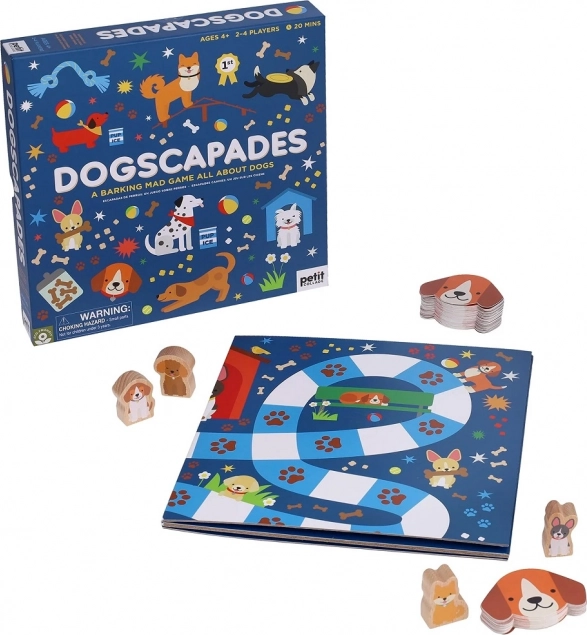 Petit Collage dog board game