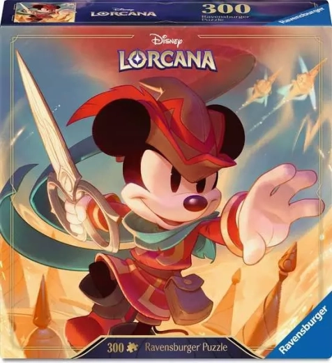 Ravensburger dėlionė Disney Lorcana: Mikis Mausas – drąsus siuvėjas, 300 detalių