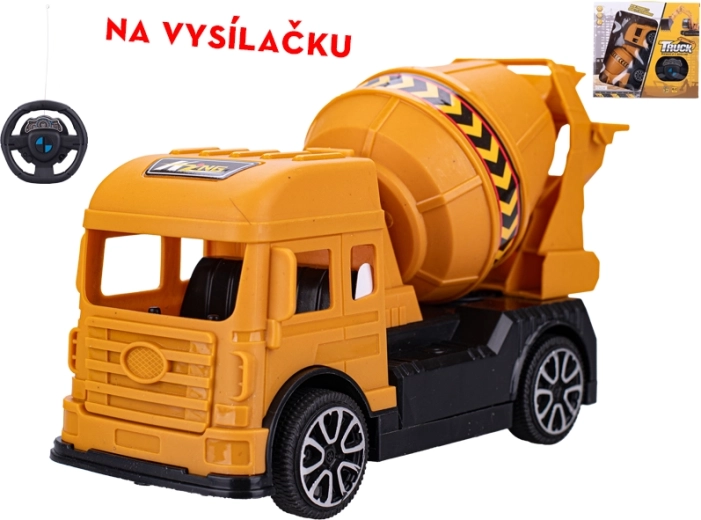 RC betono maišyklė (automobilis) 19 cm, 27 MHz