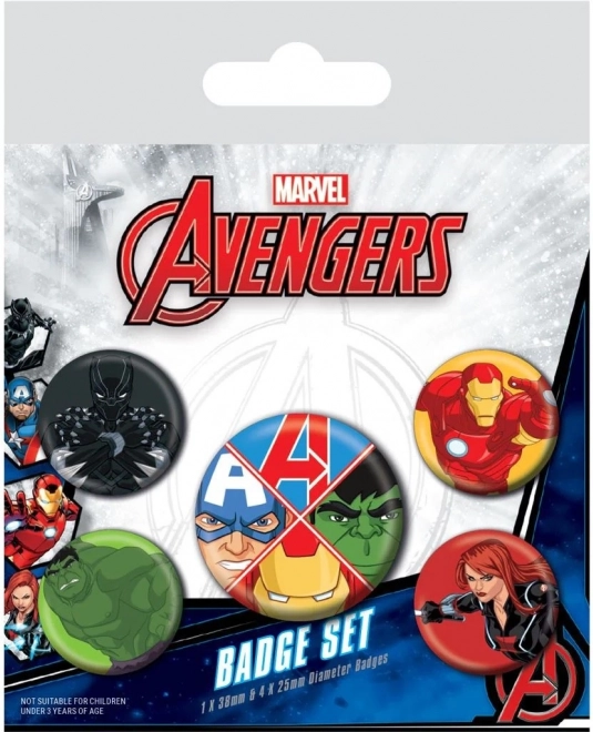 AVENGERS ženkliukų rinkinys