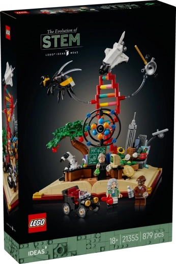 LEGO Ideas 21355 Gamtos mokslų evoliucija – kolekcinis modelis suaugusiesiems