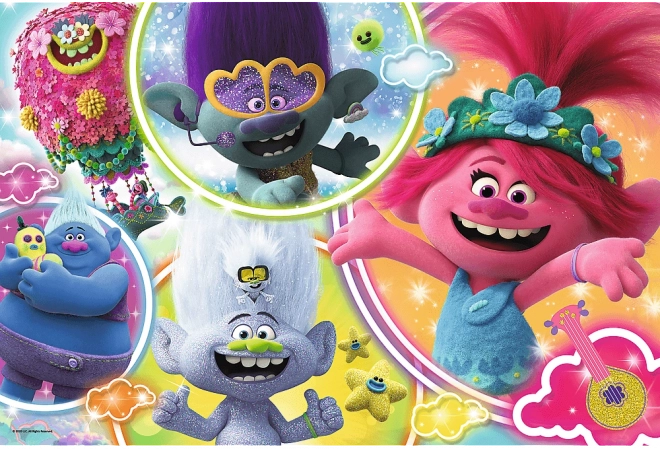 TREFL Puzzle Trolls 2: Our Musical World MAXI 24 pieces