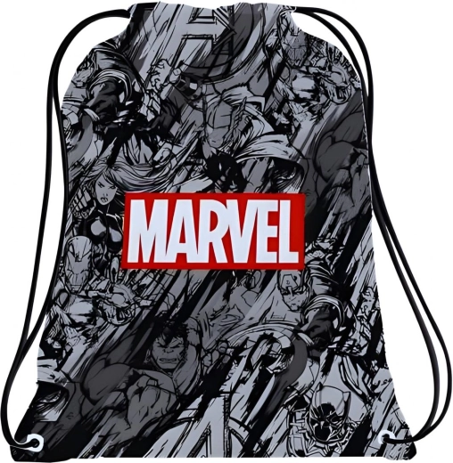 Marvel raštas – izoliuotas maišelis su sutraukiamu užsegimu virvele 30 × 40 cm – 1 vnt.