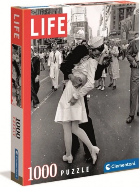 Clementoni dėlionė „Life“ Čihuahua 1000 dalių – Bučinys Times aikštėje
