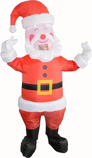Inflatable St. Nicholas Costume for Adults