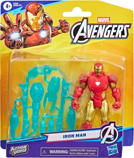 Hasbro Marvel Avengers ActionVerse Iron Man figure