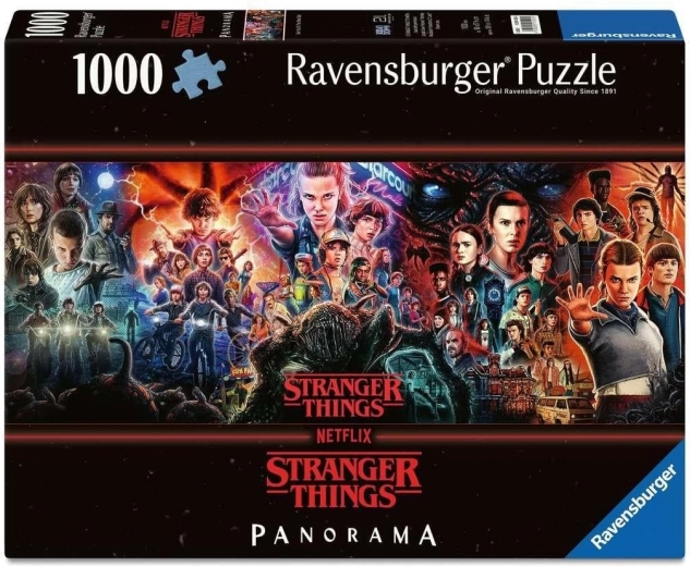 Panoraminė dėlionė Stranger Things 1000 dalių RAVENSBURGER