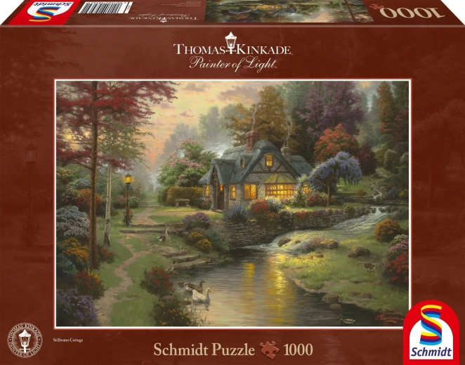 Schmidt Spiele Thomas Kinkade Peaceful Evening puzzle, 1,000 pieces