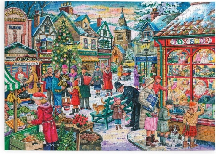 HOP Puzzle Christmas Shopping 500 Large Pieces