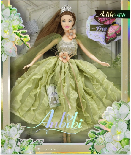 Anbibi gėlių lėlė Lenička 28 cm