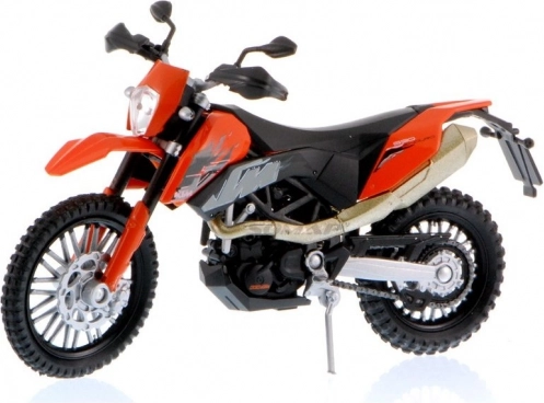 Welly motociklas KTM RC 8C 1:18 oranžinis