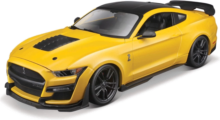 Maisto Mustang Shelby GT500 2020 geltonas 1:18