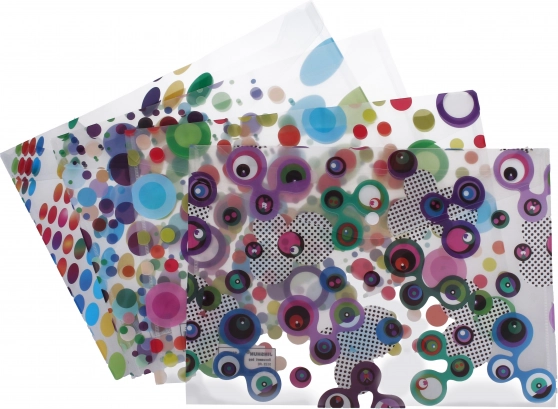 Plastinis segtuvas su spaude 35,5 × 26 cm