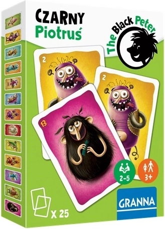 Juodasis Petras: monstrai spintoje – kortų žaidimas