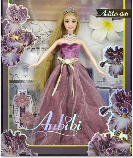 Anbibi gėlėta lėlytė Raduška 28 cm