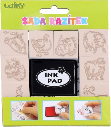 Antspaudų rinkinys Gyvūnėliai