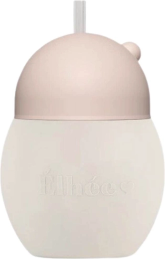 Élhée mokomasis puodelis su šiaudeliu Coconut 240 ml Sand Nude – 1 vnt.