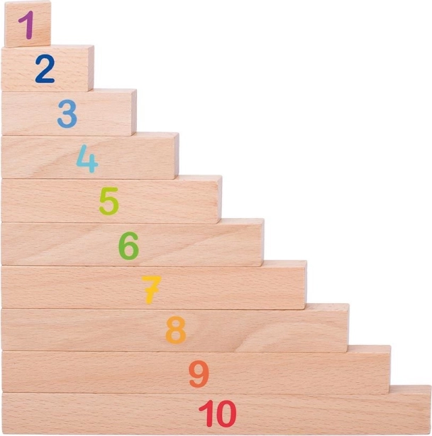 Wooden Counting Learning Blocks Goki