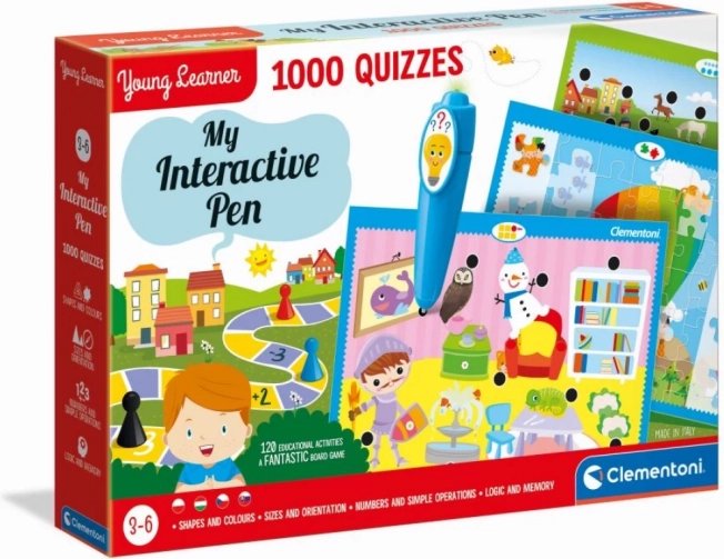 Clementoni interaktyvus žaidimas Mano interaktyvus rašiklis