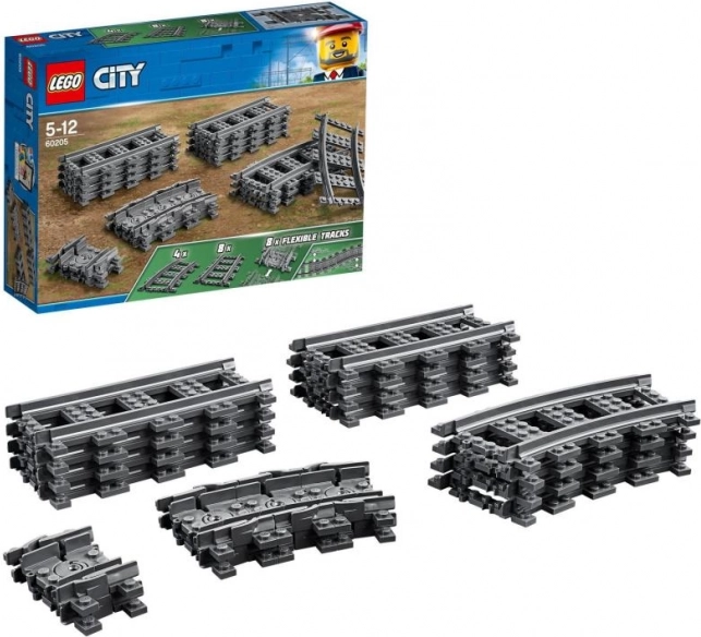 LEGO® City 60205 Bėgiai