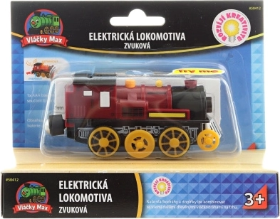 Raudonas elektrinis lokomotyvas Maxim