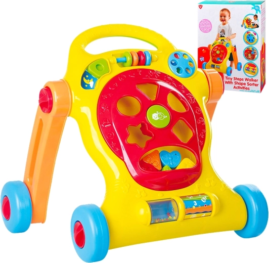 PlayGo walker for first steps with shape sorter