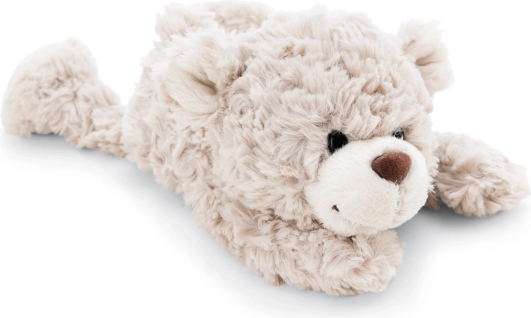 Plush Bear Finni Lying Down 20 cm NICI GREEN