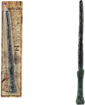 Burtininko lazdelė su šviesa ir garsu, 36 cm