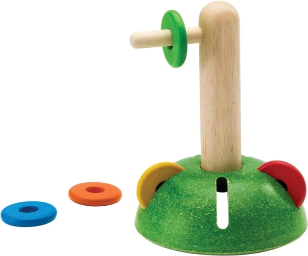 PlanToys horizontal ring threading