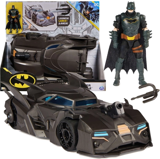 DC Comics Batman with Figurine and Batmobile
