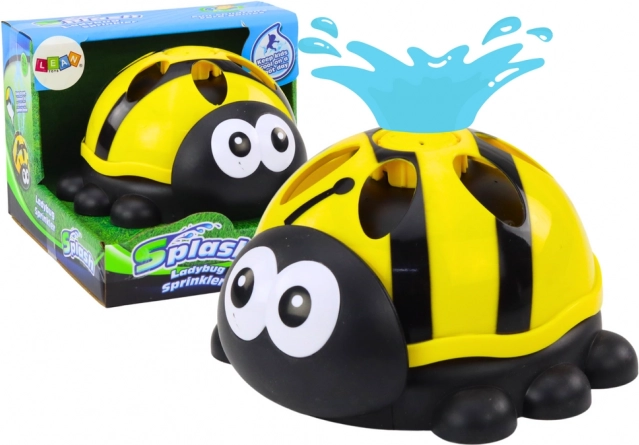 Sodo purkštuvas Boružėlė Vandens fontanas geltona