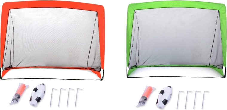 SPORTO Portable Soccer Goal with Accessories 120 × 90 cm