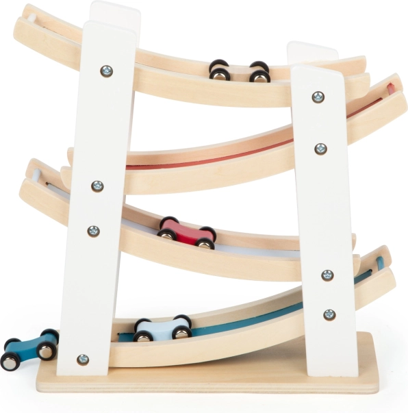 Medinė lenktynių trasa su mašinėlėmis Small Foot