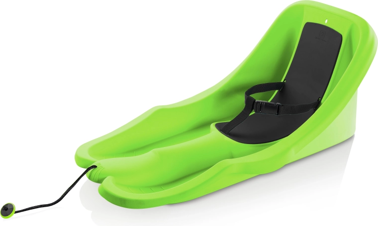 Vaikiškos rogutės Baby Rider su atlošu ir diržais