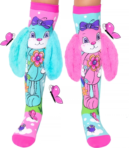 Pašėlusios iki kelių kojinės Hunny Bunny MADMIA